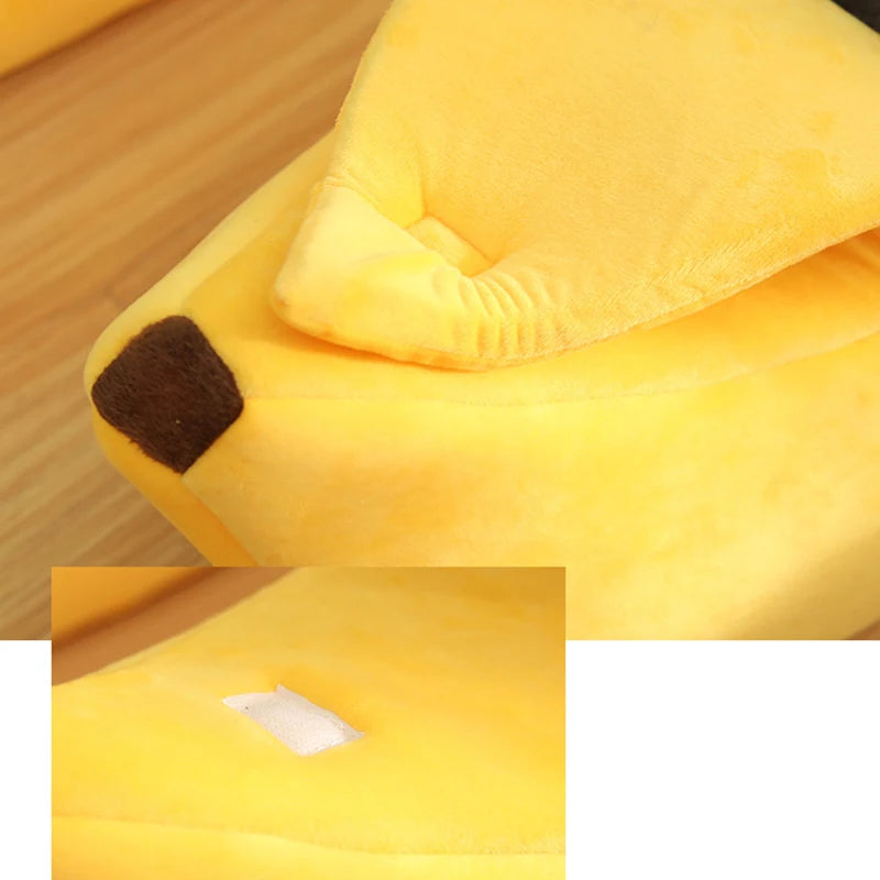 Wag Cabin BananaNap banana-shaped cat bed and cozy hideaway - detail 7