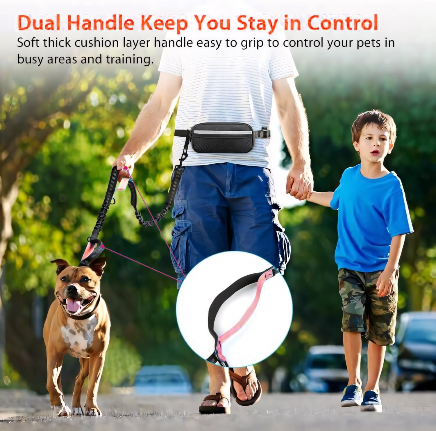 Wag Cabin TrailLoop hands-free leash product detail