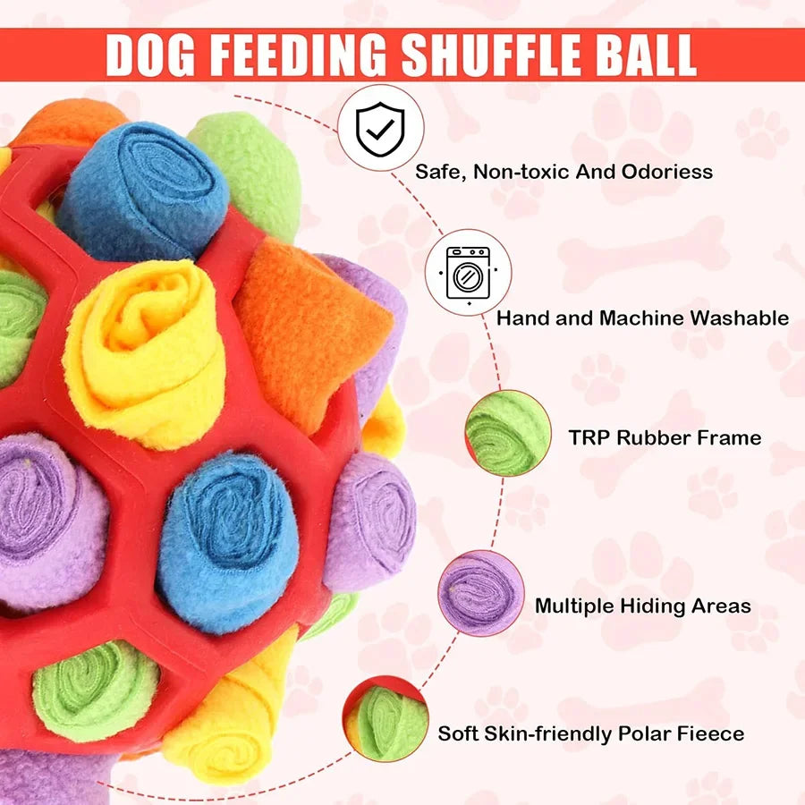 Wag Cabin dog snuffle ball product detail