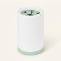 Wag Cabin PawRinse white and mint dog paw cleaner on white background