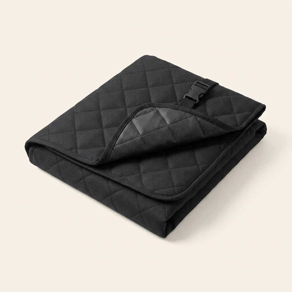 RoadShield folded waterproof dog car seat cover material view